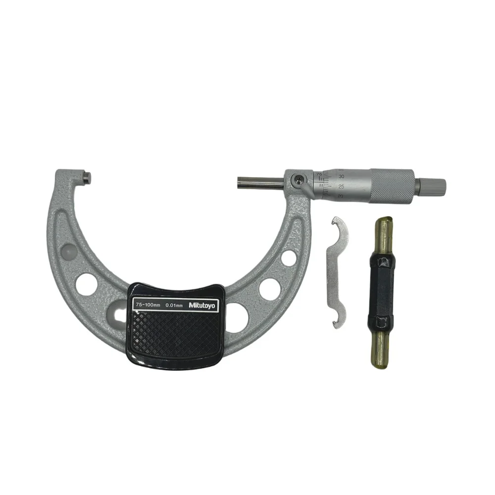 Micrometro Externo com Catraca Graduacao 0,01MM 75 A 100 Mitutoyo 103140-10