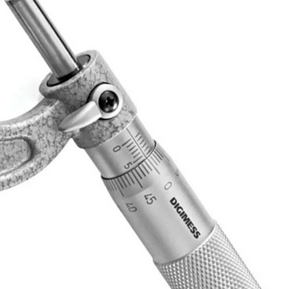 Micrometro Externo com Catraca Graduacao 0,01MM Arco Em Ferro Fundido 150 A 175MM Digimess 110106