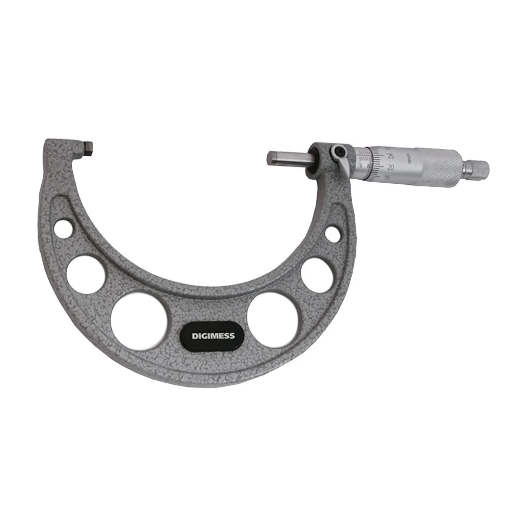 Micrometro Externo com Catraca Graduacao 0,01MM Arco Em Ferro Fundido 250 A 275MM Digimess 110110
