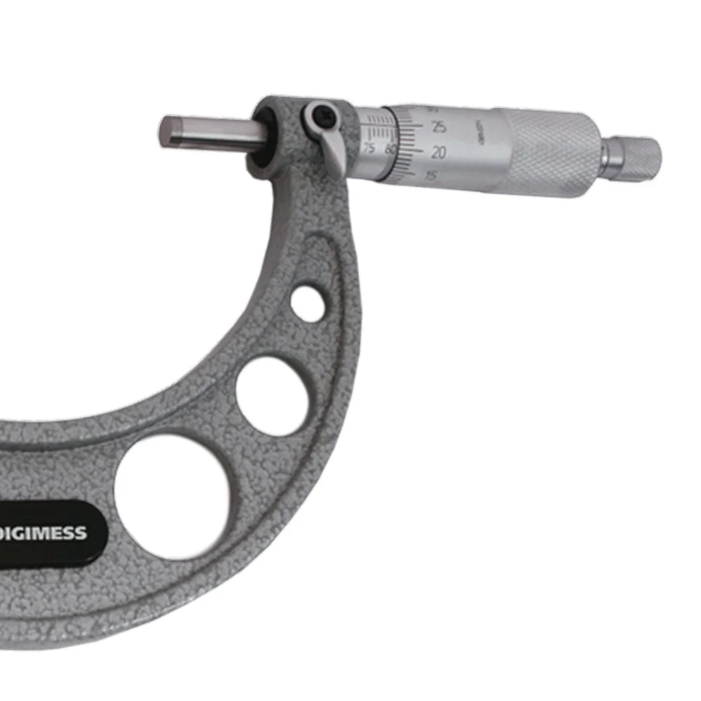 Micrometro Externo com Catraca Graduacao 0,01MM Arco Em Ferro Fundido 250 A 275MM Digimess 110110