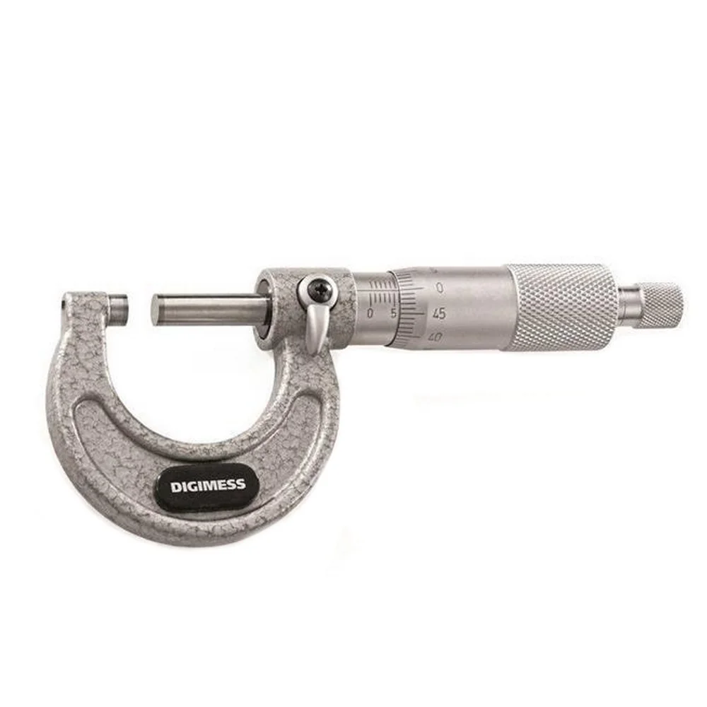 Micrometro Externo com Catraca Graduacao 0,01MM Arco Termoisolado 225 A 250MM Digimess 110109