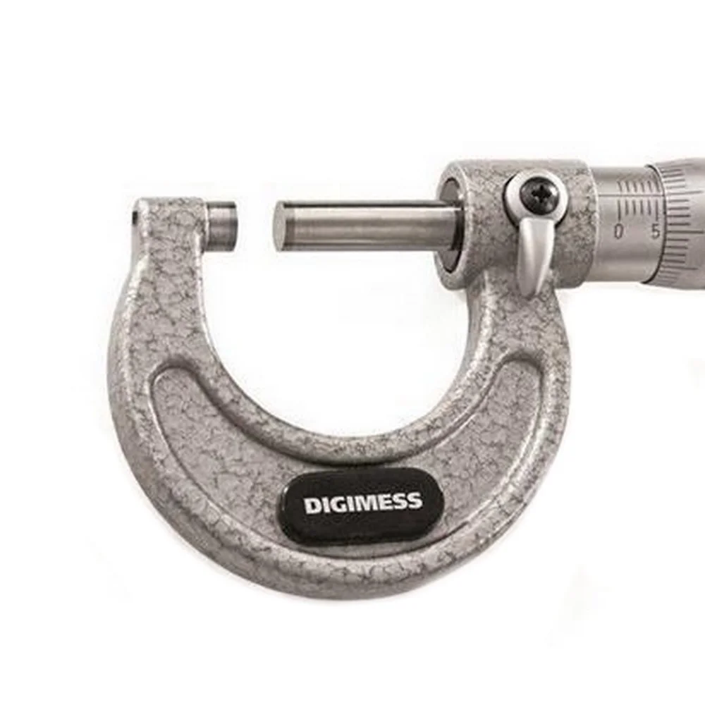 Micrometro Externo com Catraca Graduacao 0,01MM Arco Termoisolado 225 A 250MM Digimess 110109