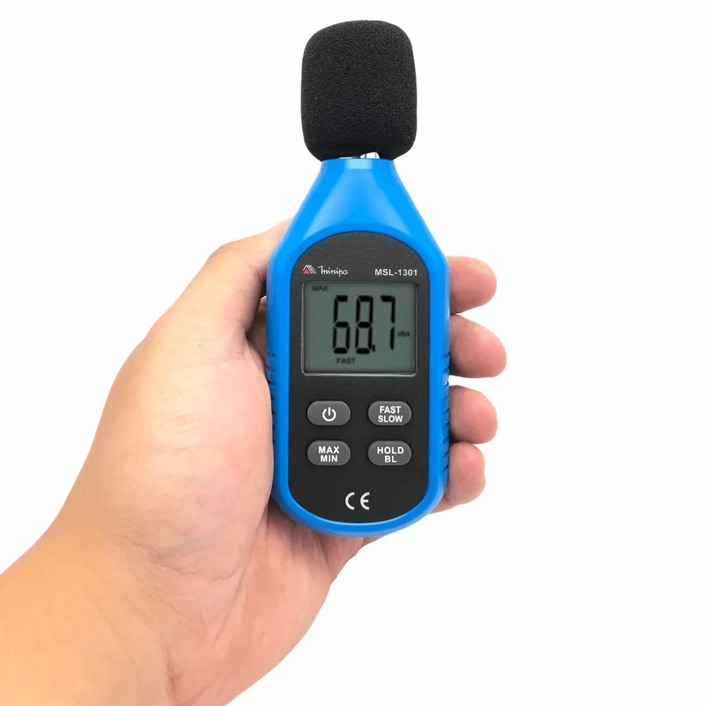 Mini Decibelimetro Digital 30A130DB Minipa MSL-1301
