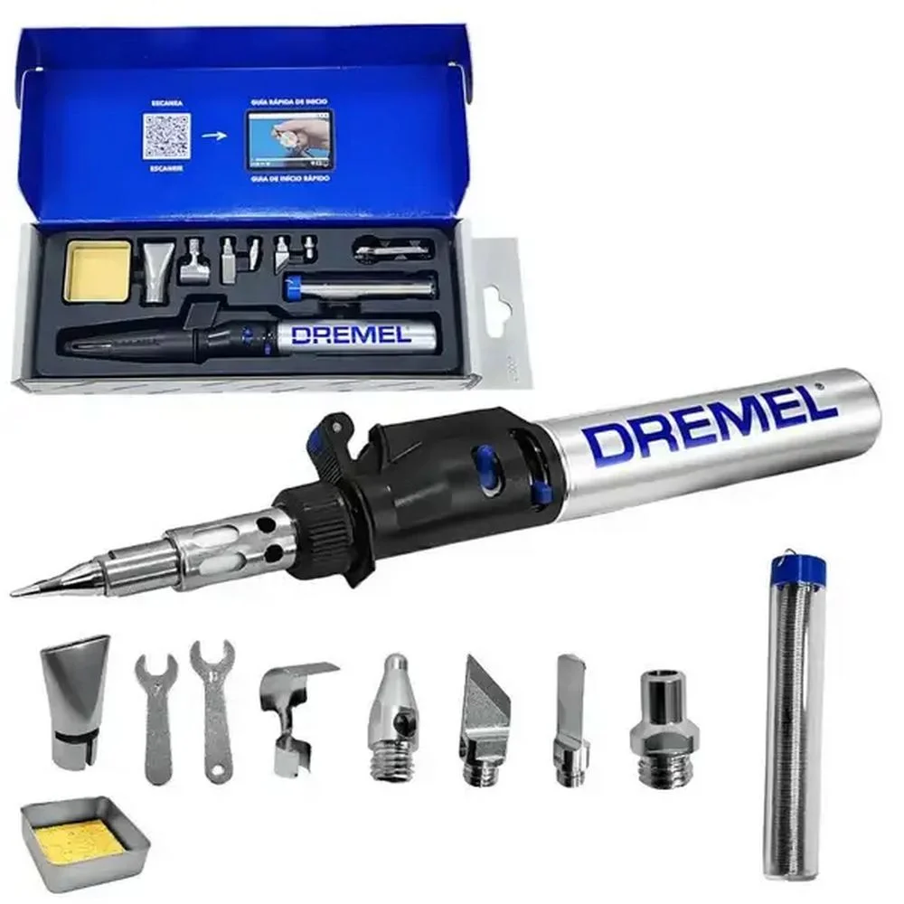 Mini-Macarico Caneta Versatip GAS Butano Dremel F0132000LA