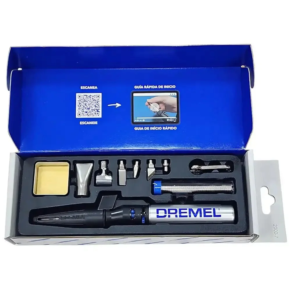 Mini-Macarico Caneta Versatip GAS Butano Dremel F0132000LA