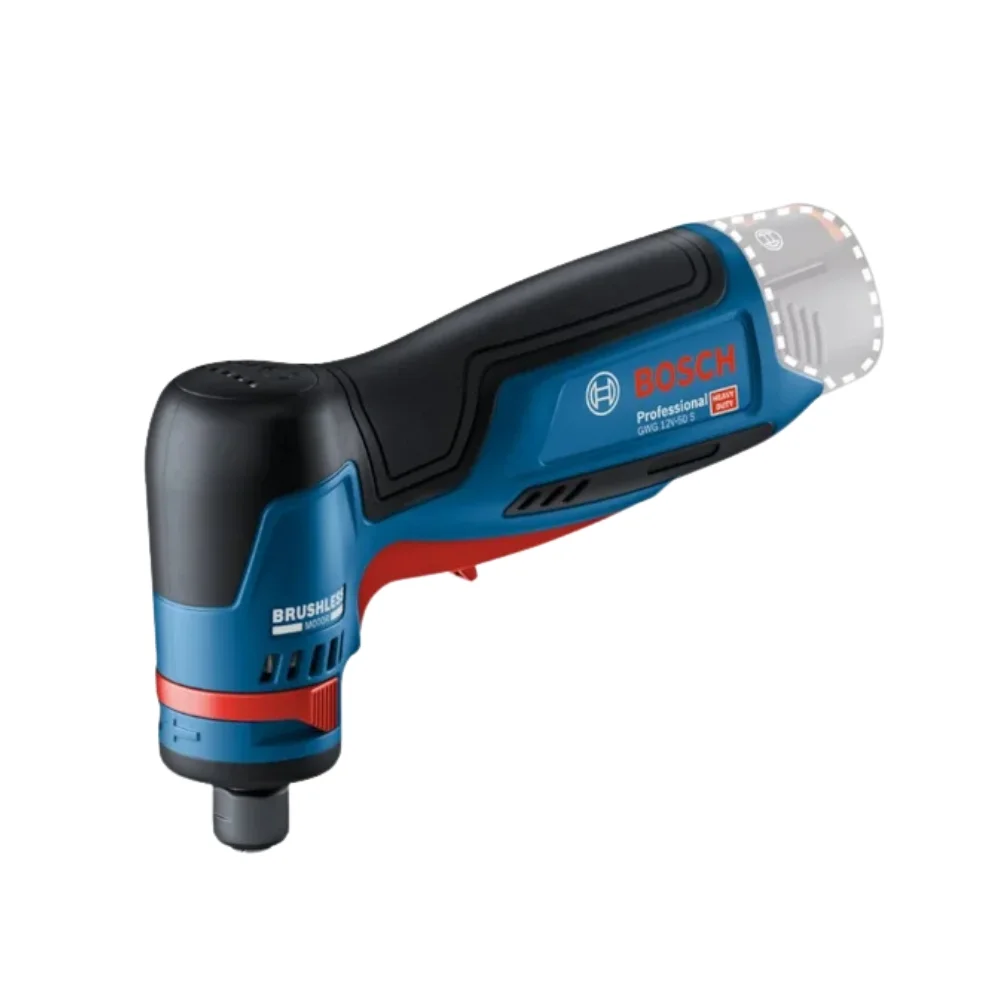 Mini Retificadeira Angular a Bateria 12V Brushless Sem Carregador e Bateria Bosch GWG 12V-50S
