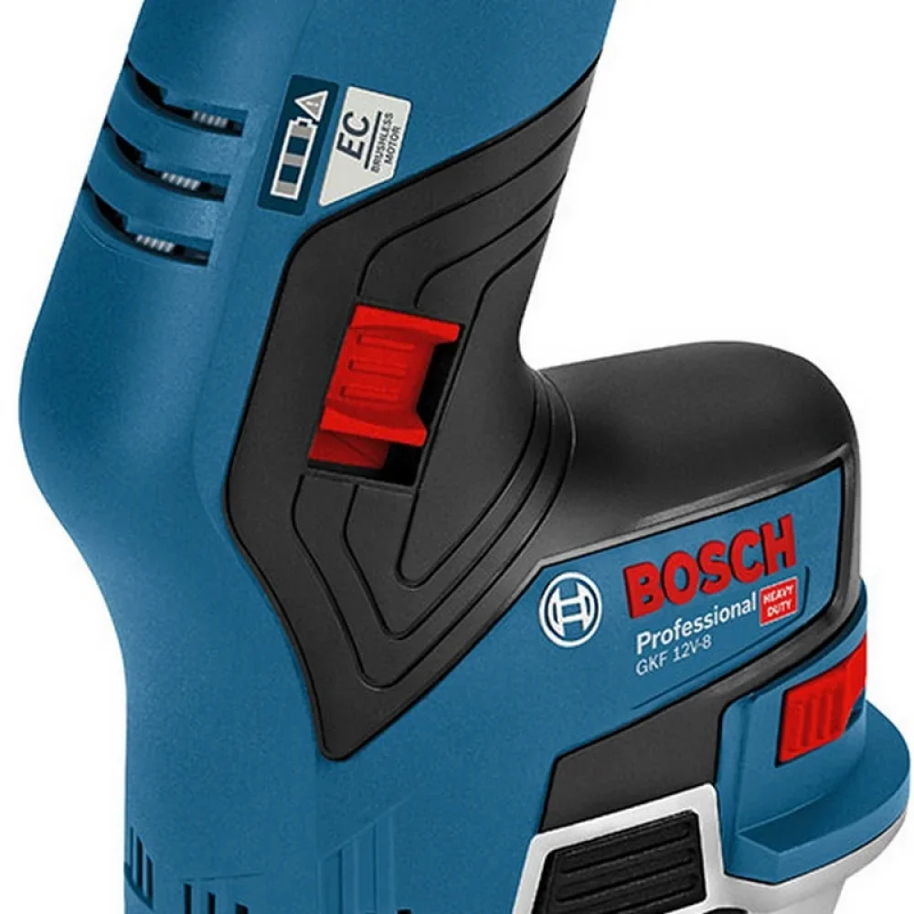 Mini Tupia a Bateria 12v Brushless Sem Carregador e Bateria 6MM-1/4" Bosch GKF 12V-8