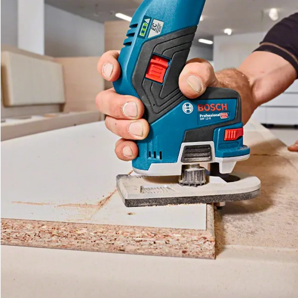 Mini Tupia a Bateria 12v Brushless Sem Carregador e Bateria 6MM-1/4" Bosch GKF 12V-8