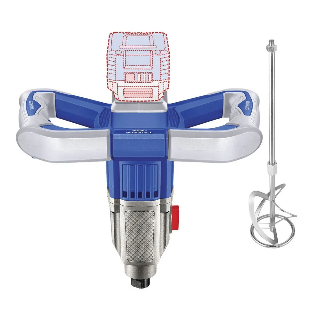 Misturador de Tinta e Massa a Bateria 20V Sem Carregador e Bateria Tramontina Tota 42316/005