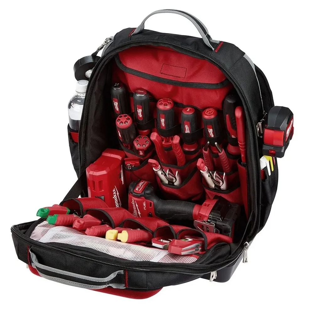 Mochila para Ferramentas Packout Com 48 Bolsos e Base Reforcada Milwaukee 48-22-8301