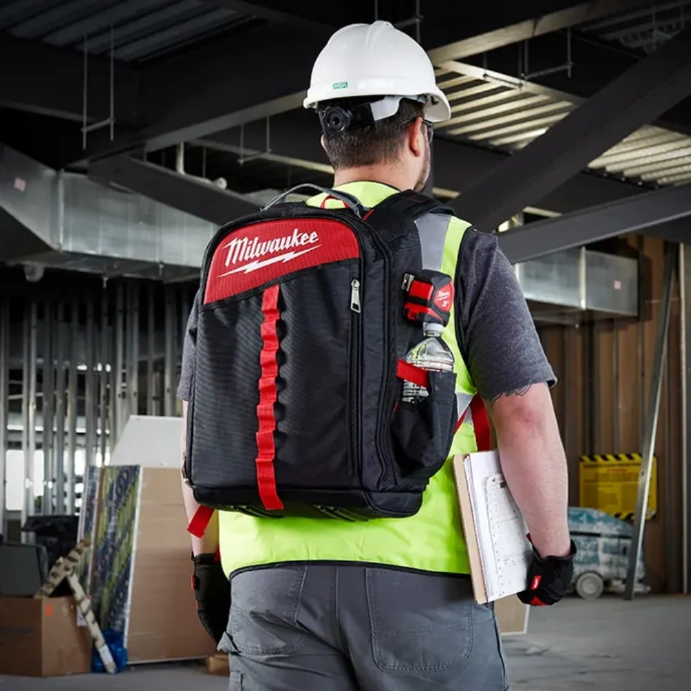 Mochila para Ferramentas Perfil Baixo Com 22 Bolsos Milwaukee 48-22-8202