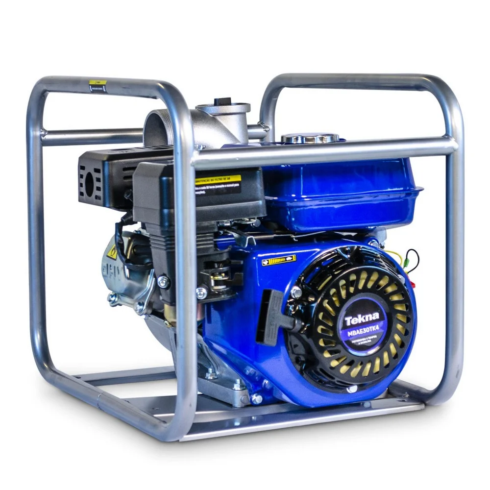 Motobomba a Gasolina Auto-Escorvante 3" 55M3/H Partida Manual 6,5HP Tekna MBAE30TK4