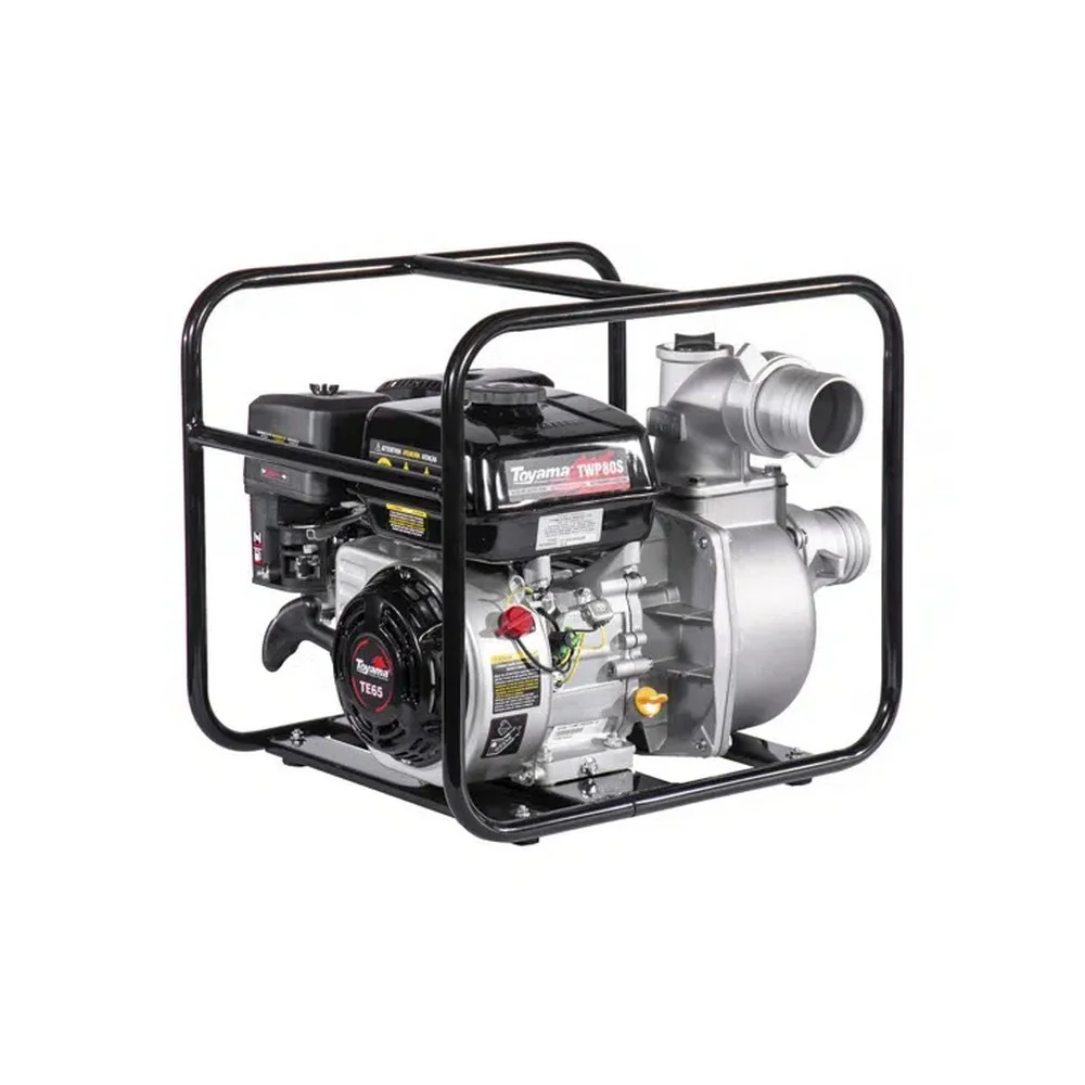 Motobomba a Gasolina Auto-Escorvante 3" 60M3/H Partida Manual 6,5HP Toyama TWP80S-XP
