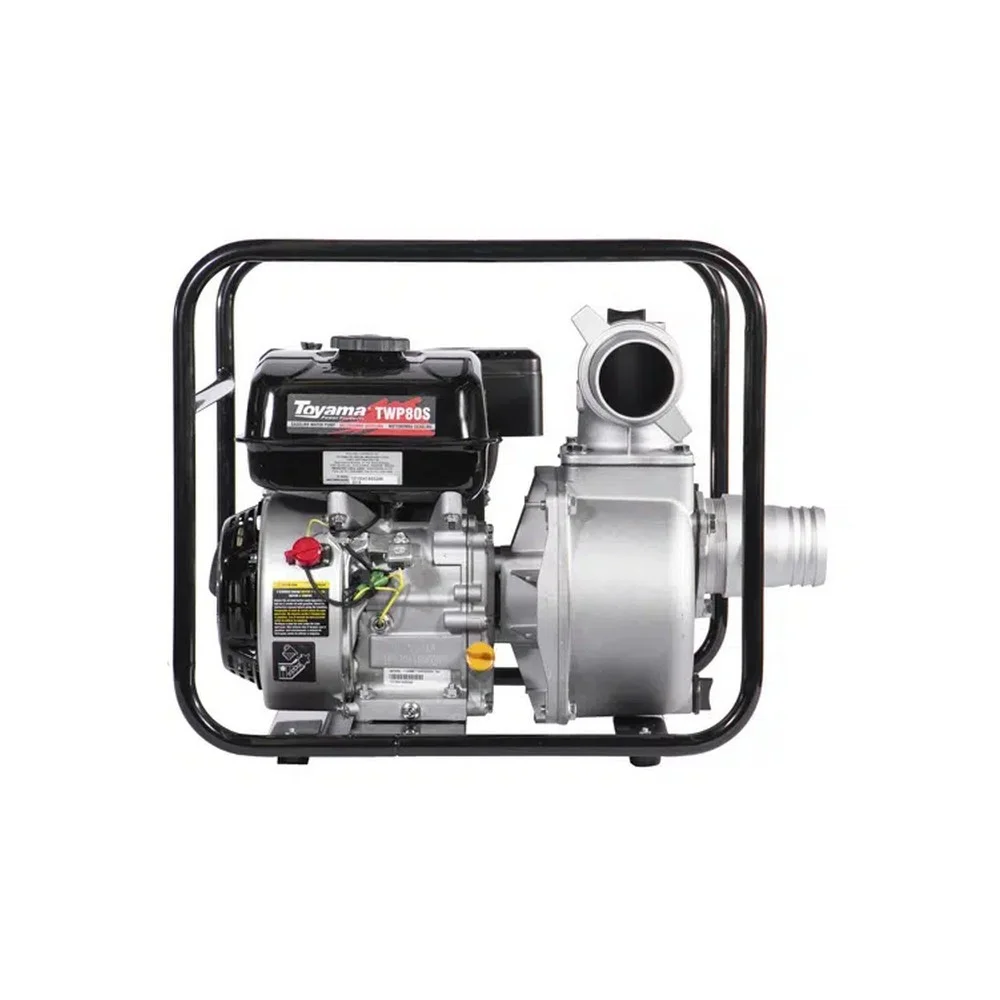 Motobomba a Gasolina Auto-Escorvante 3" 60M3/H Partida Manual 6,5HP Toyama TWP80S-XP