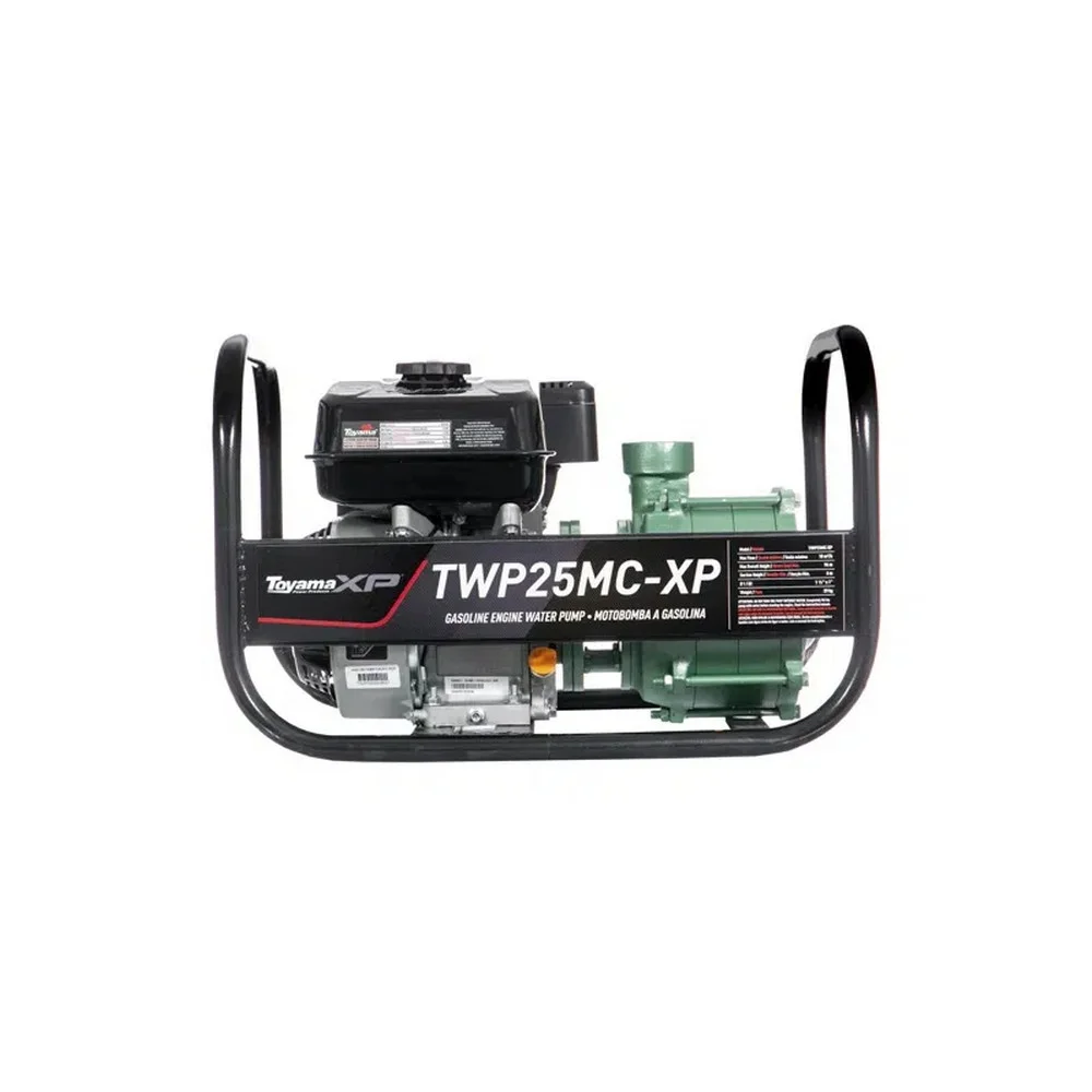Motobomba a Gasolina Multi Estagio 1" 18M3/H Partida Manual 6,5HP Toyama TWP25MC-XP