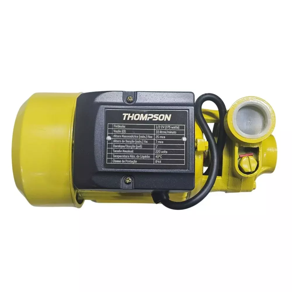 Motobomba Periferica 1/2HP 1980L/H 220V 375W Thompson 1880