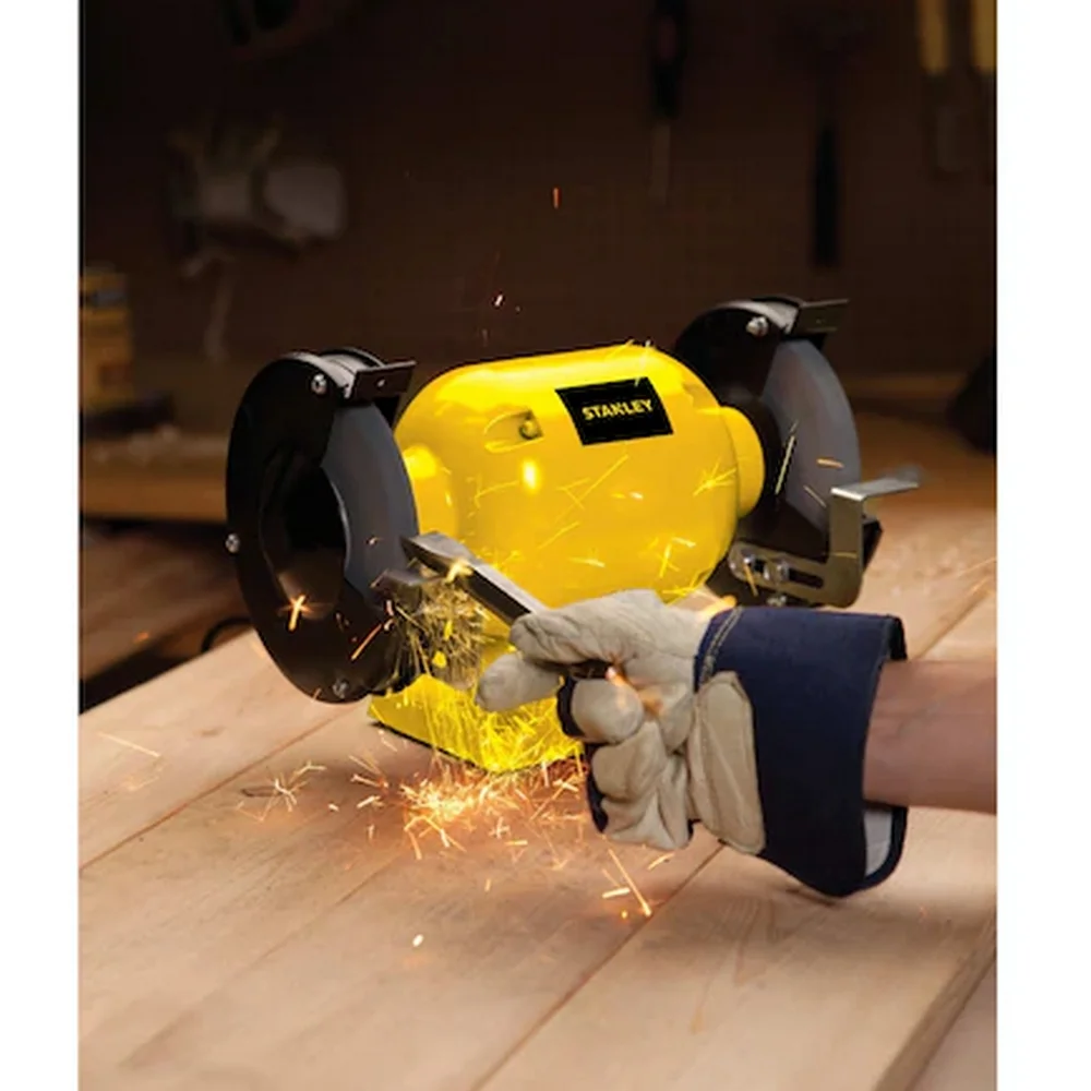 Motoesmeril de Bancada 6" Bivolt 373W Stanley STGB3715-BR