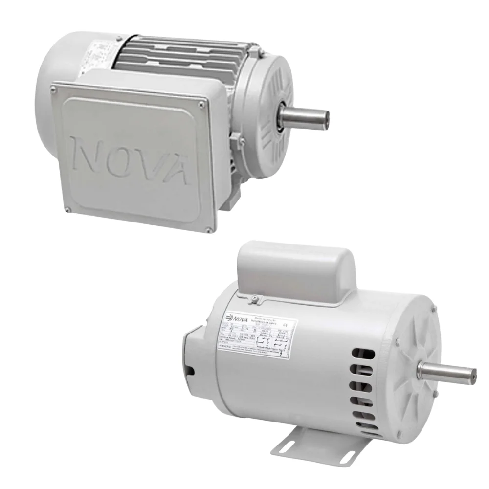 Motor Eletrico Monofasico Fechado 4HP-4P MONO Nova Motores IP56