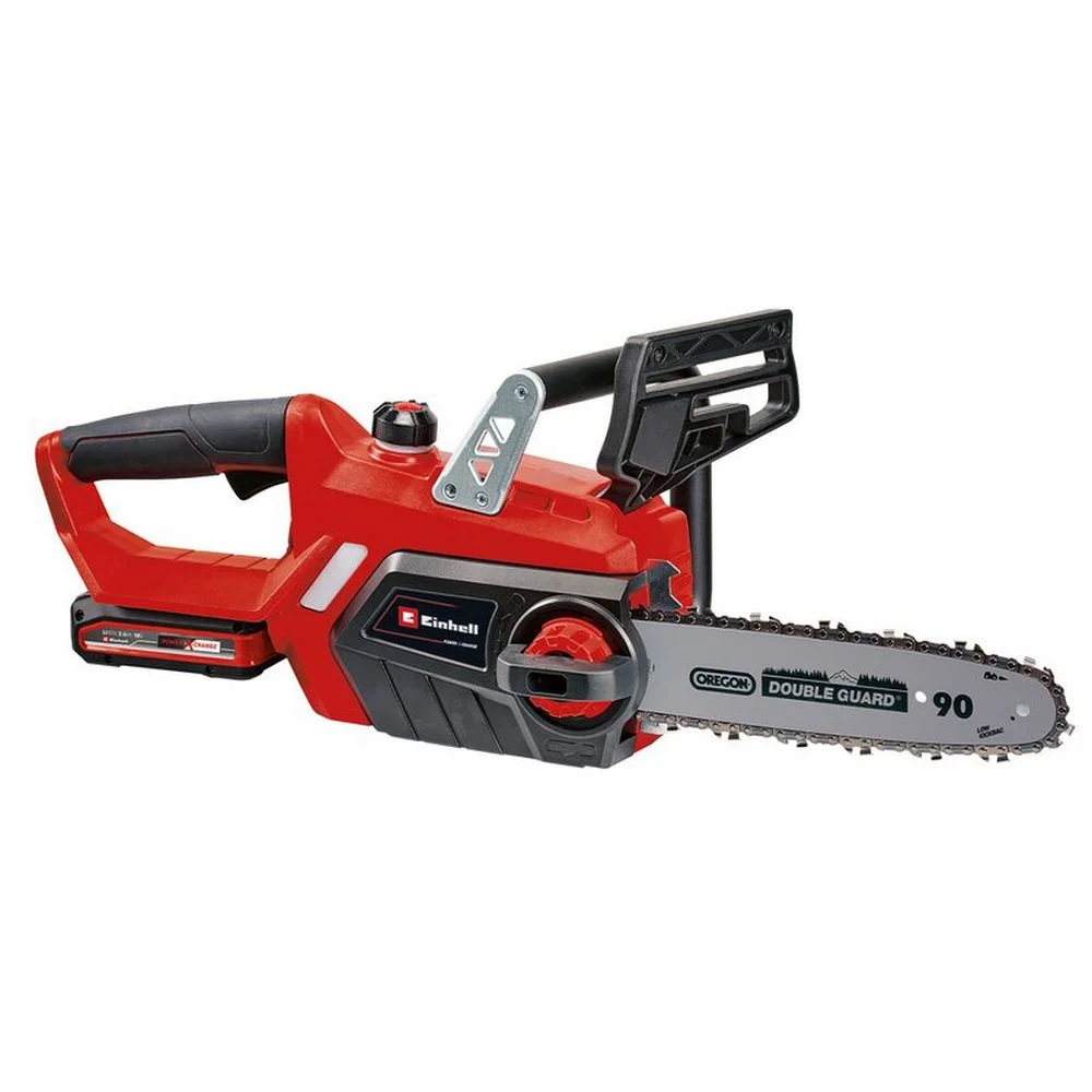 Motosserra a Bateria 18V Sabre 25CM com Carregador e 1 Bateria 3AH Bivolt Einhell GE-LC 18/25-1