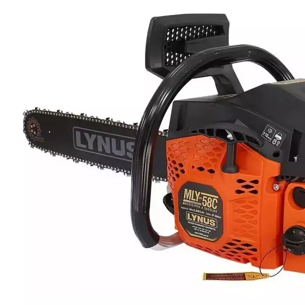Motosserra a Gasolina 3HP 2 Tempos 58CC-18" Lynus MLY-58C