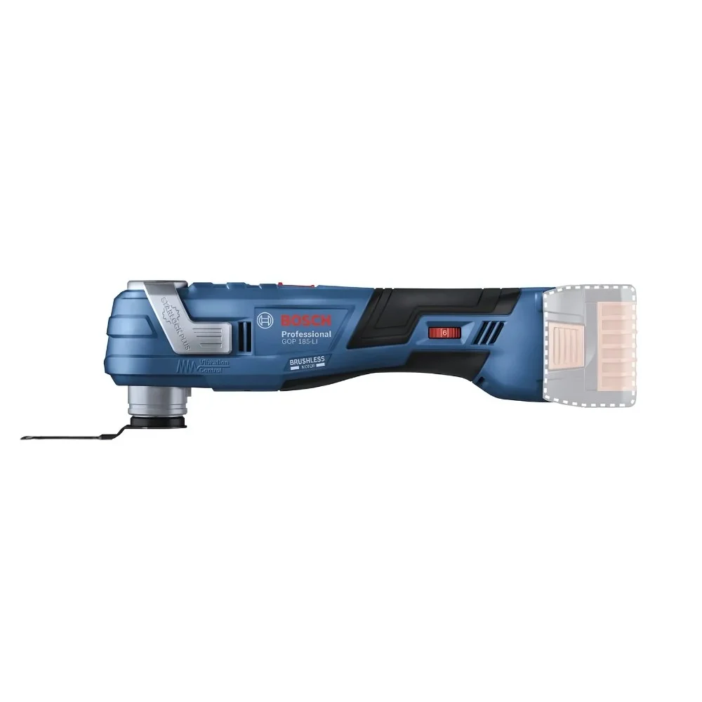 Multicortadora Oscilante a Bateria 18V Sem Carregador e Bateria Bosch GOP 185-LI
