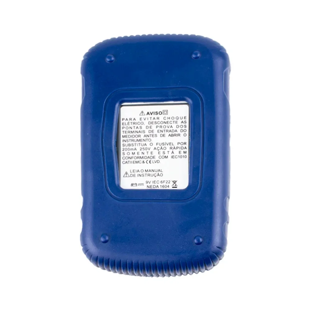 Multimetro Digital 600V AC/DC CAT.II 10A-2M OHMS Incoterm MD-100