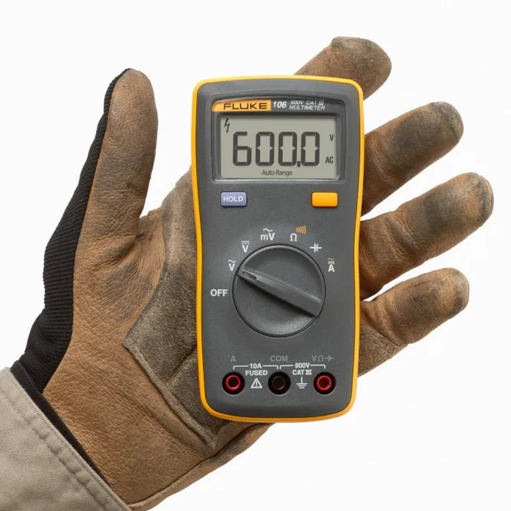 Multimetro Digital 600V CA/CC CAT.III 10A-40M OHMS Fluke 106