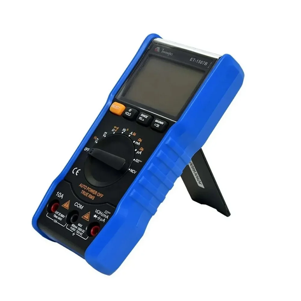 Multimetro Digital 750V AC 1000V DC CAT.III 600V 10A-40M OHMS Minipa ET-1507B