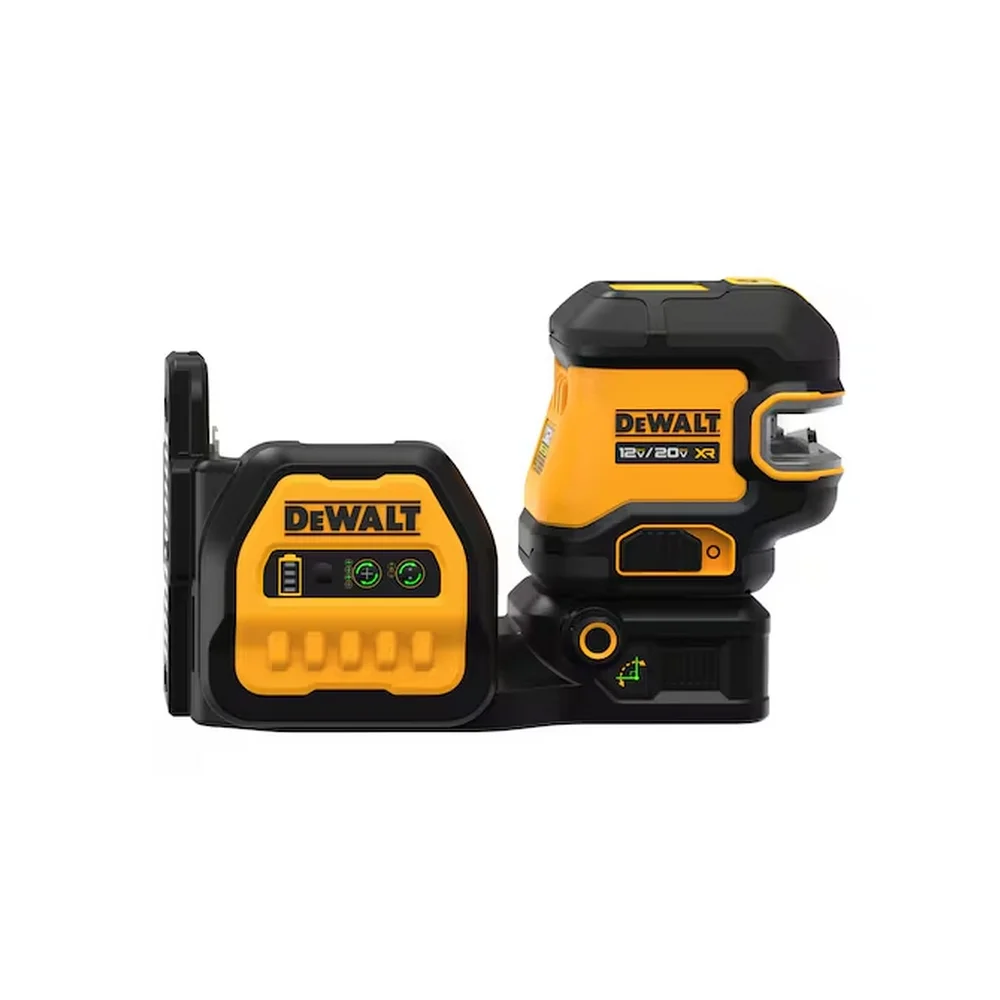 Nivel a Laser 2 Linhas Verdes a Bateria 12/20V Com Maleta Sem Carregador e Bateria 85M Dewalt DCLE34020GB