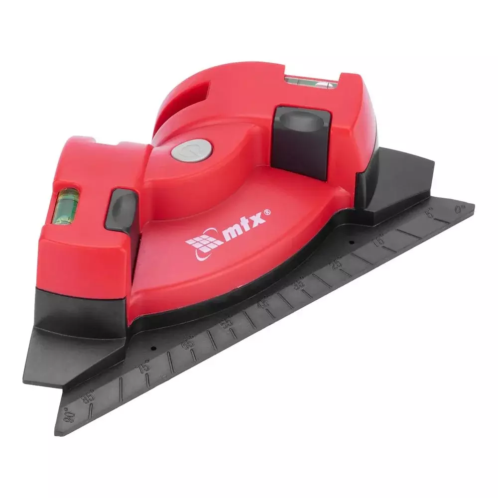 Nivel a Laser com Prumo e Esquadro 2 Bolhas Mtx 350079