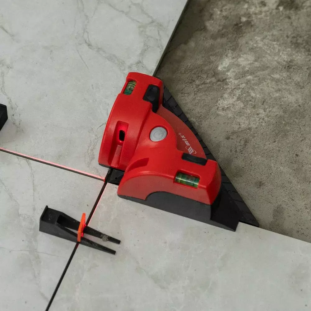 Nivel a Laser com Prumo e Esquadro 2 Bolhas Mtx 350079