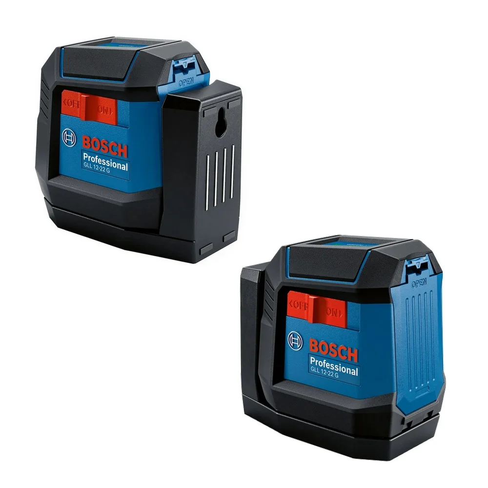 Nivel a Laser de 2 Linhas Verdes 12M Bosch GLL 12-22 G LI