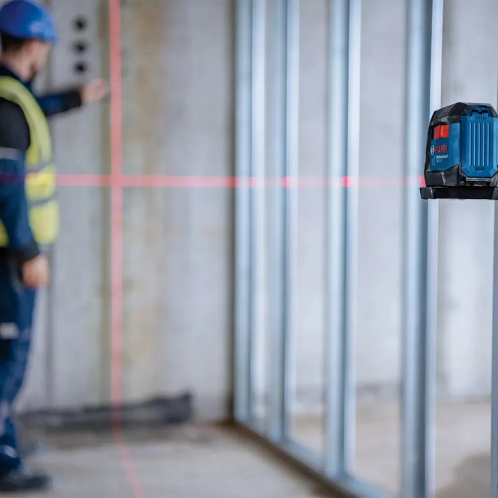 Nivel a Laser de 2 Linhas Verdes 12M Bosch GLL 12-22 G LI