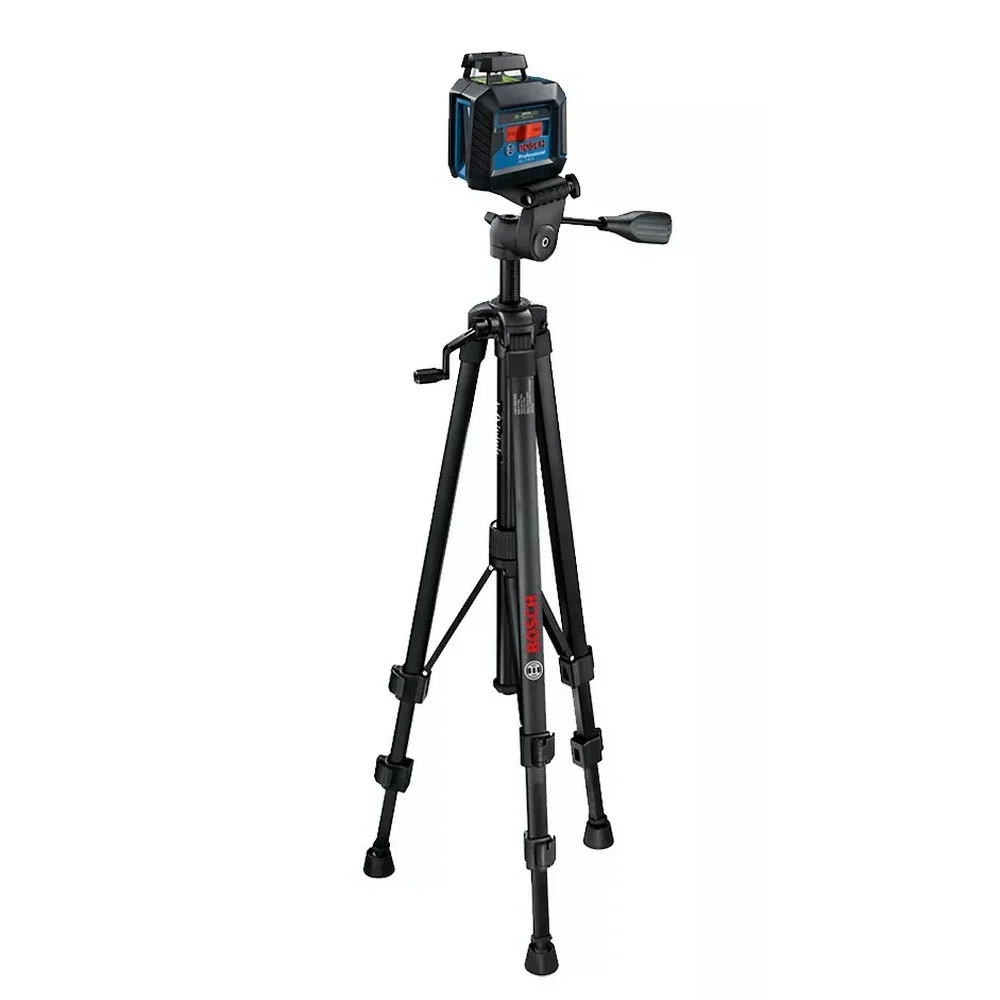 Nivel a Laser de 2 Linhas Verdes Automatico com Tripe 10M Bosch GLL 2-20G+BT150