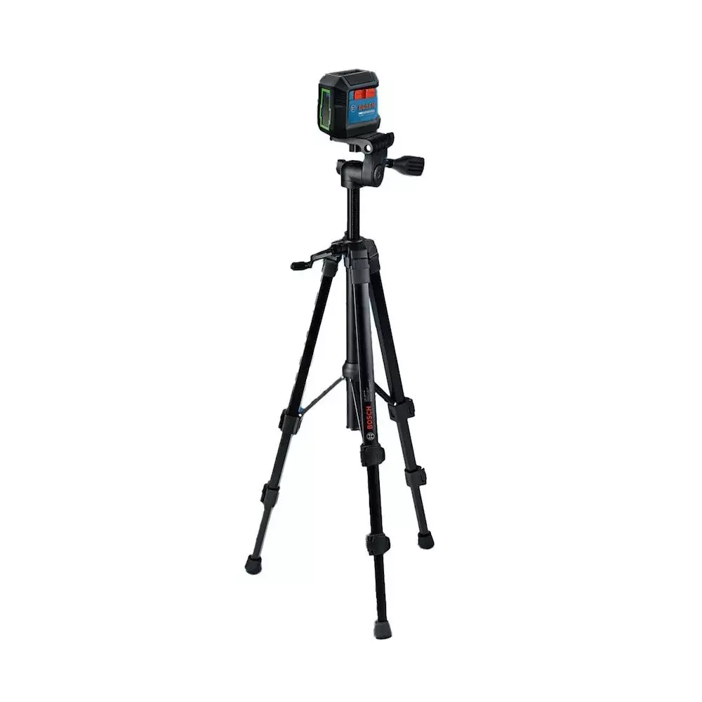Nivel a Laser de 2 Linhas Verdes Automatico com Tripe 20M Bosch GLL2XG+BT120