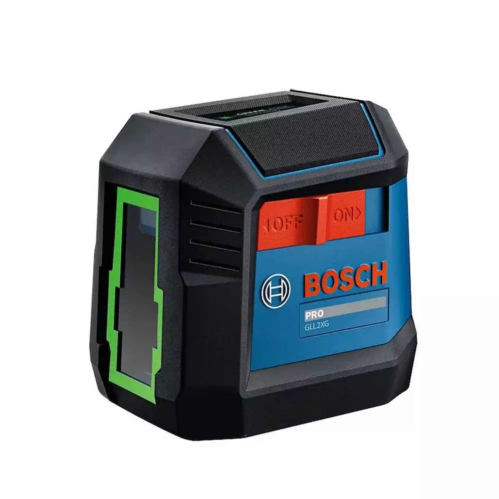 Nivel a Laser de 2 Linhas Verdes Automatico com Tripe 20M Bosch GLL2XG+BT120