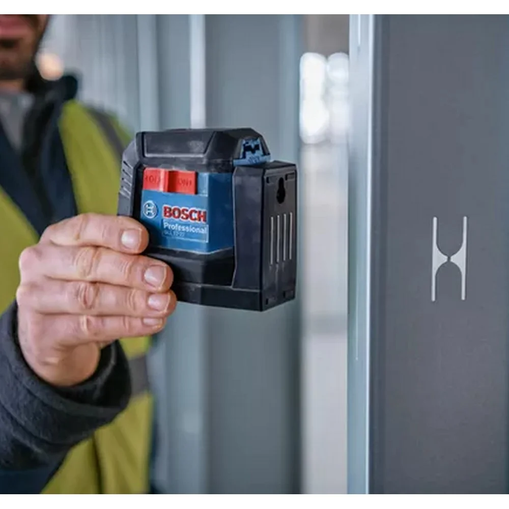 Nivel a Laser de 2 Linhas Vermelhas 12M Bosch GLL 12-22