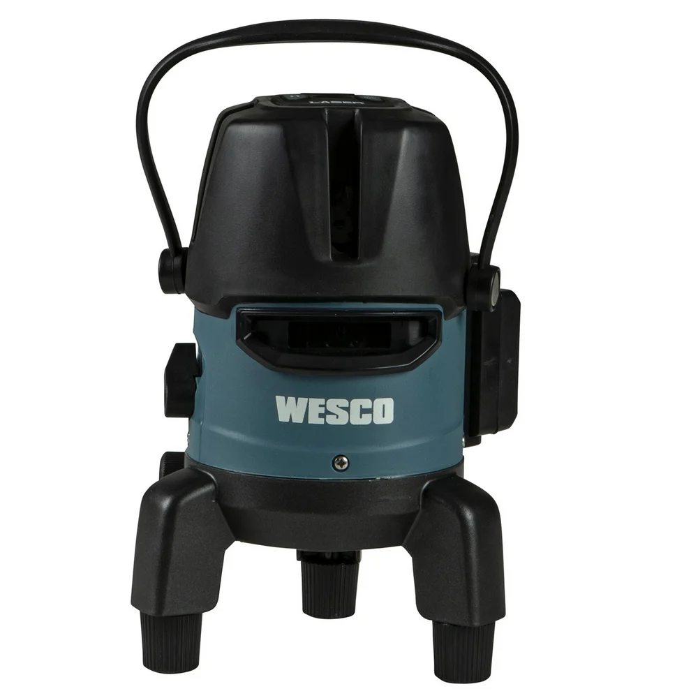 Nivel a Laser de 5 Linhas Verdes Automatico com Bolsa e Acessorios 10M Wesco WS8911K