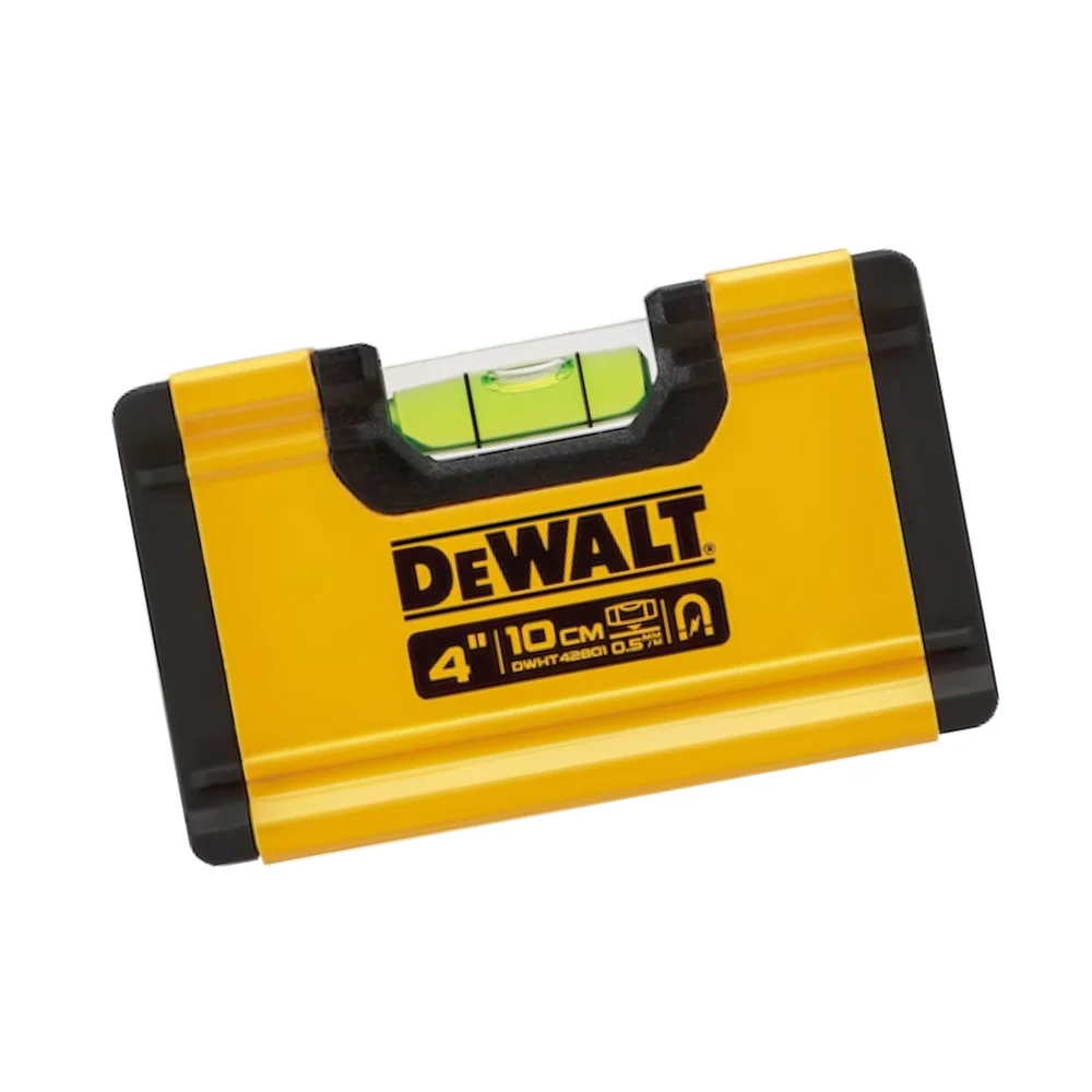 Nivel de Aluminio Base Magnetica 1 Bolha 4" Dewalt DWHT42801