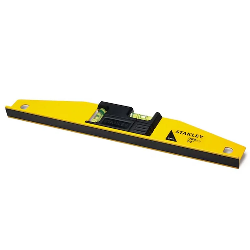 Nivel de Aluminio Base Magnetica 2 Bolhas 14" Stanley 42887S