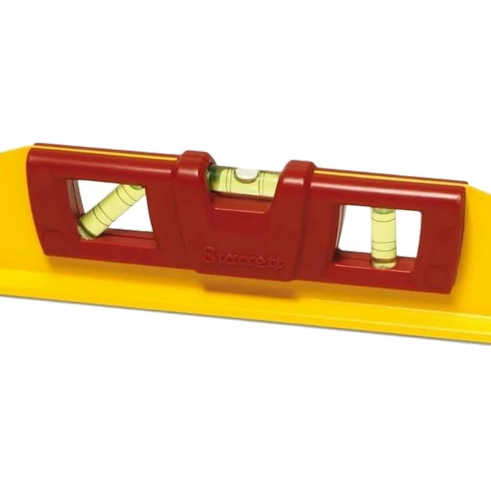 Nivel de Aluminio Base Magnetica 3 Bolhas 14" Starrett KLTS-14