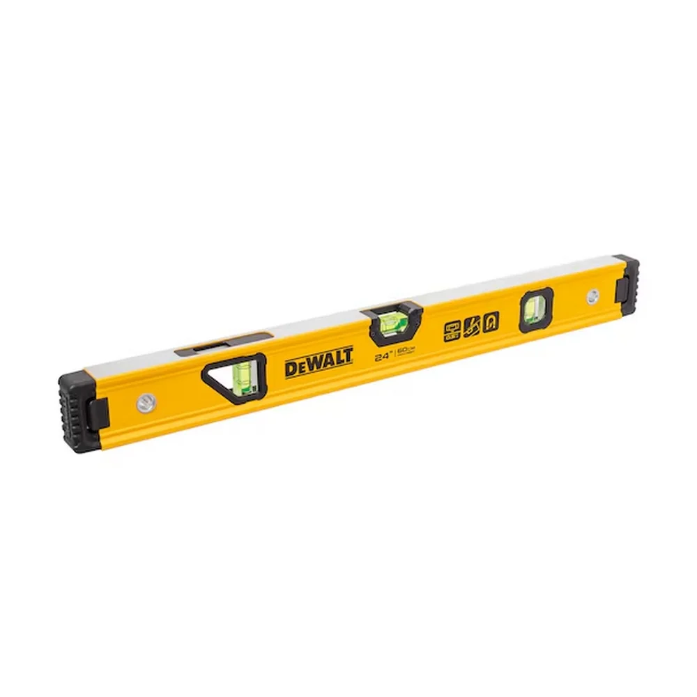 Nivel de Aluminio Base Magnetica 3 Bolhas 24" Dewalt DWHT42807
