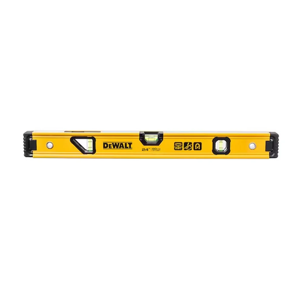 Nivel de Aluminio Base Magnetica 3 Bolhas 24" Dewalt DWHT42807