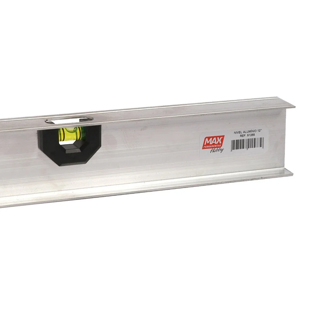 Nivel de Aluminio com 2 Bolhas 12" Max 51265
