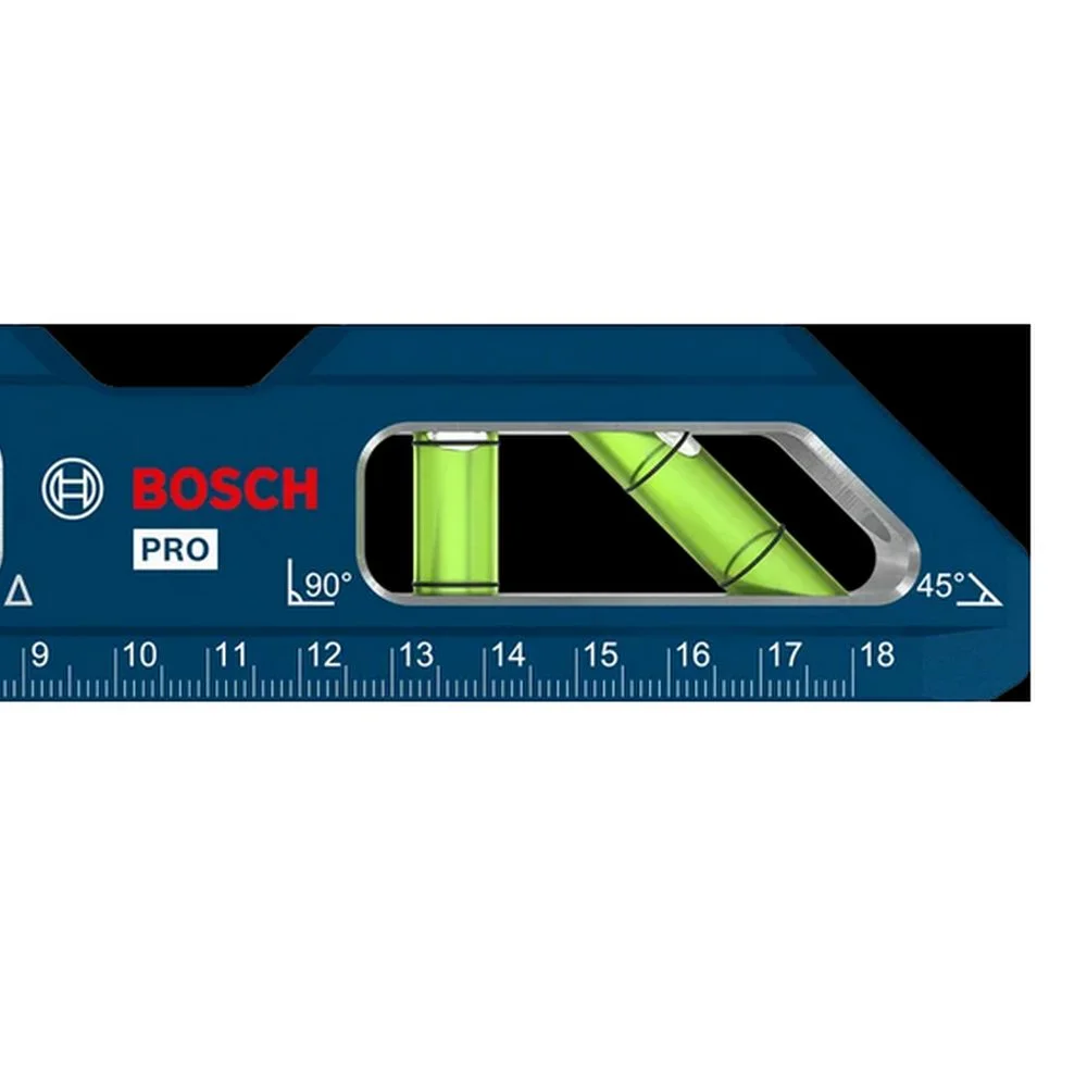 Nivel de Aluminio Torpedo com 4 Bolhas 8" Bosch 1600A03AA9