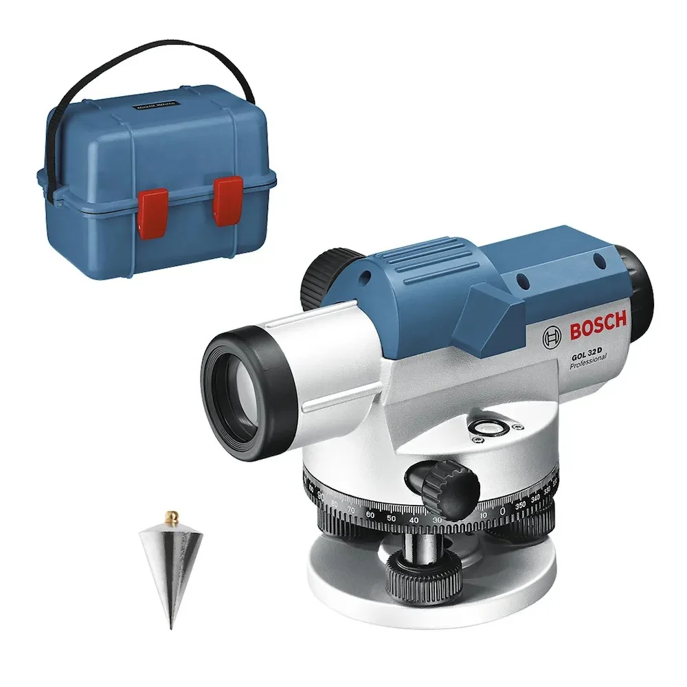 Nivel Optico a Laser Zoom 32x Sem Tripe Bosch GOL 32 D