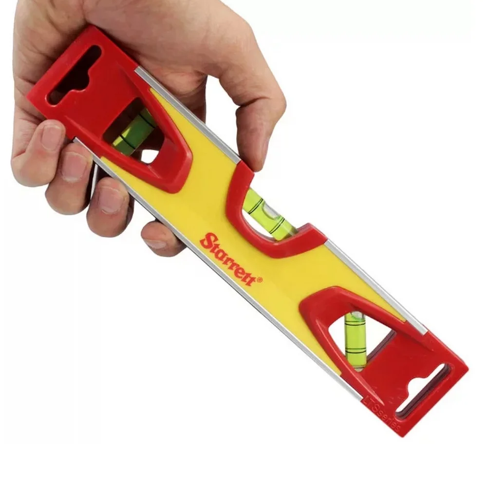 Nivel Torpedo Magnetico com 3 Bolhas 9" Starrett KLTS9S