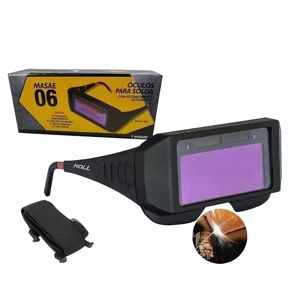 Oculos de Solda com Escurecimento Automatico Retangular 4-11 Noll MASAE 06