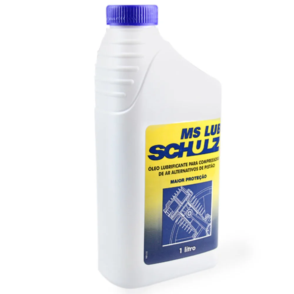 Oleo Lubrificante Mineral para Compressor 1L Schulz MS LUB