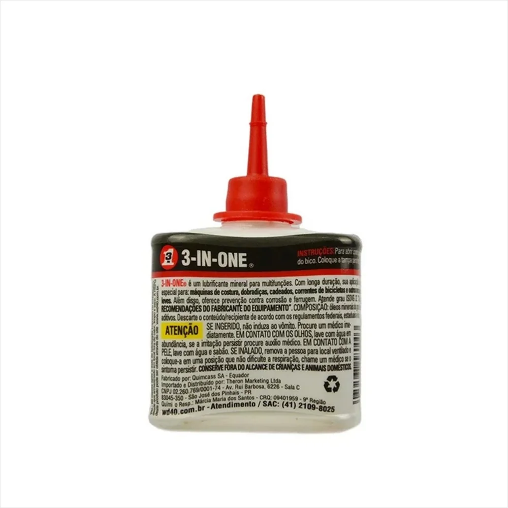 Oleo Lubrificante Multiuso 30ML Wd40 3 IN ONE